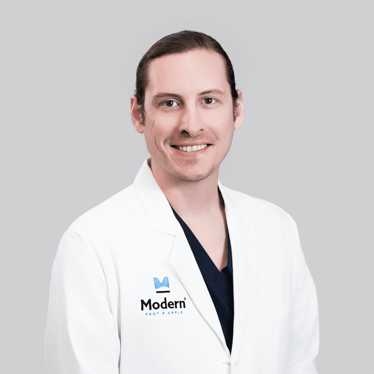 Headshot of Dr. Patrick Derby, a male Board Certified Podiatrist in Tampa, specializing in reconstructive surgery and wound care.