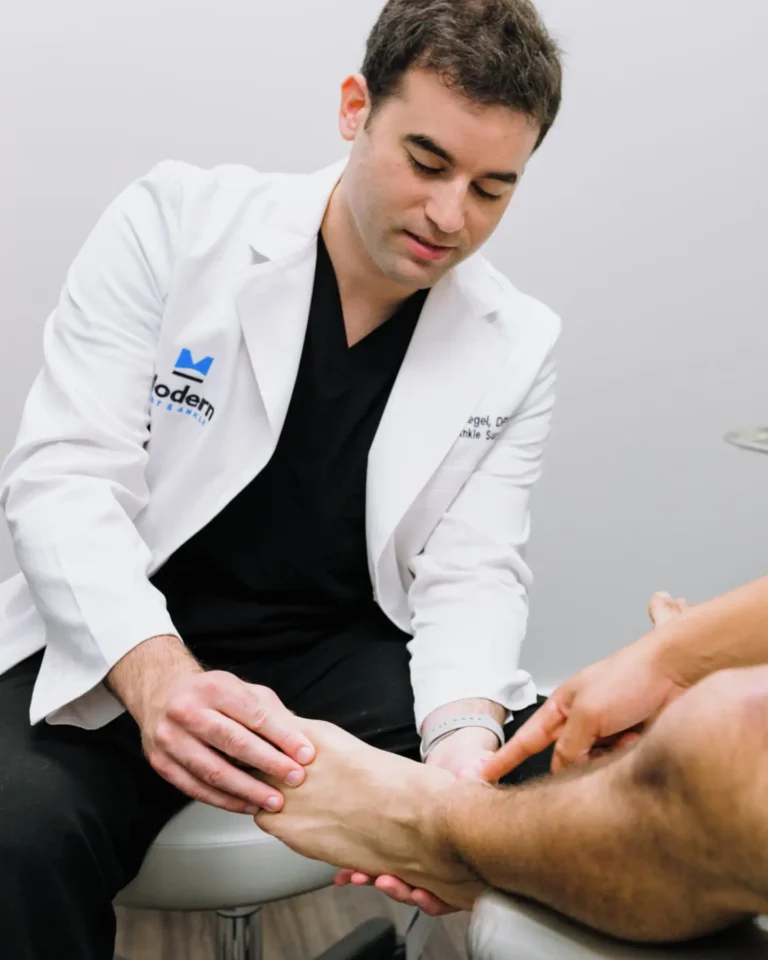 Portrait of Dr. Adam Siegel, a male Board Certified Podiatrist in Tampa, specializing in sports medicine and diabetic limb salvage.