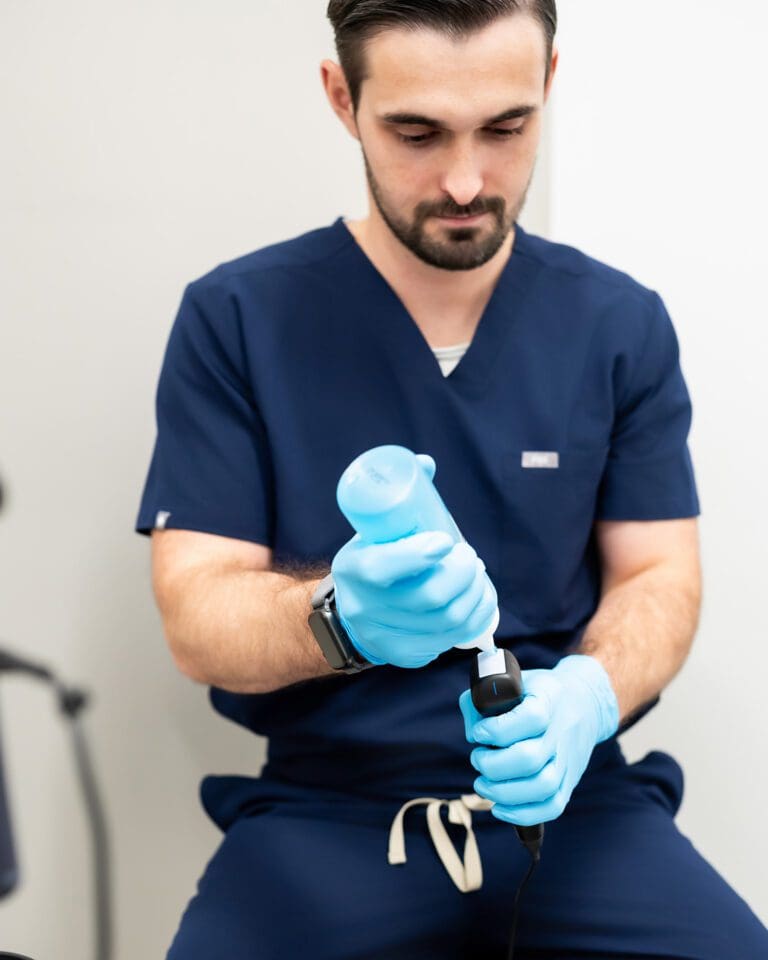 Dr. Jacob Ivey, a male podiatrist in Winter Garden and Celebration, Florida Specializing in reconstructive surgery, sports medicine, minimally-invasive procedures, and traumatology.