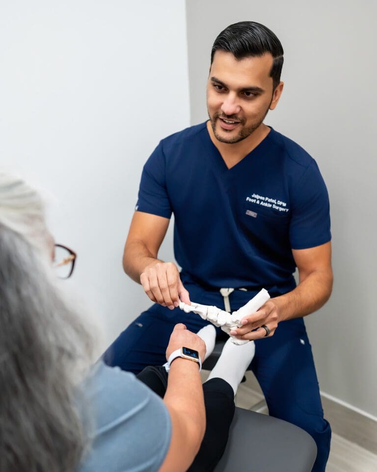 Dr. Jalpen Patel, a male foot and ankle doctor in Orlando, Florida